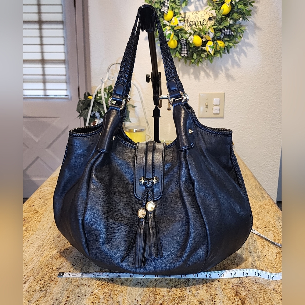 Gucci Shoulder Tote Bag Marrakech Tassel Logo 257029 Very Good Condition